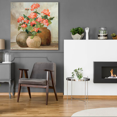 Art mural en verre Cottage Cottage 2 po par Julia Purinton