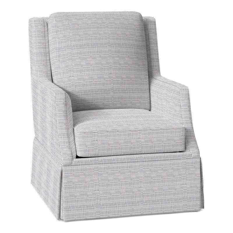 Fauteuil tournant Savannah, Encre Perigold Rest