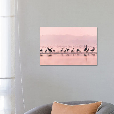 Life at The Pond 1 Piece Wrapped Canvas Wall Art