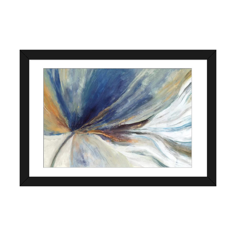 " Traced " by PI Galerie, 24" H x 32" W, Framed Print, Black