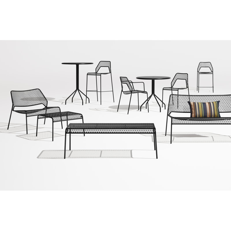 Hot Mesh Lounge Chair, Black
