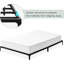 Lit simple WildVenture - 6 po, noir mat, espace sous le lit