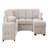 Multi - Functional L - Shaped Corner Sofa with Storage and Convertible Bed Features
