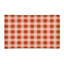 Tapis à carreaux orange-53650617
