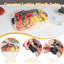 Planche à charcuterie avec couvercle transparent verrouillable