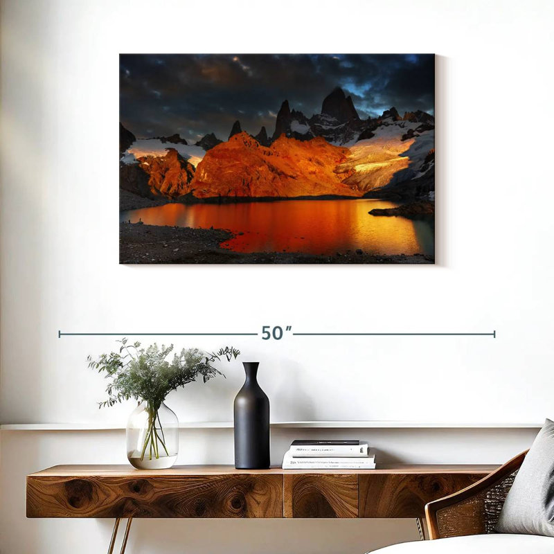 Alvord Mont Fitz Roy, H 24 po x l 36 po