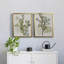 Coral Blockprint I - ensemble de 2 peintures encadrées-430468354-430468821