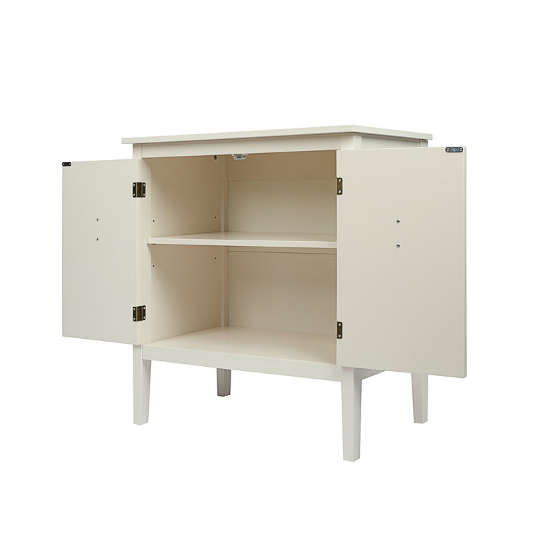 Quesean Accent Cabinet, White
