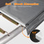 Coussin de trampoline double face Newacme LLC amélioré, housse de rechange pour ressort de sécurité rond, imperméable, résistant aux déchirures, sans trou pour le mât-111121769-111121768