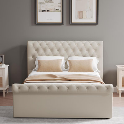 Upholstered Ottoman Bed