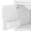 Meuble-lavabo de 30 pouces avec lavabo en céramique et rangement flexible-123658170