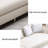 86.6'' Leather Sofa