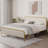 Fenris Upholstered Metal Platform Bed-2100555708-2100555699
