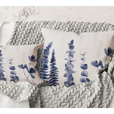 Floral Throw Pillow