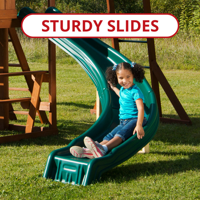 Swing-n-Slide Grandview Twist Complete Swing Set Reviews Wayfair