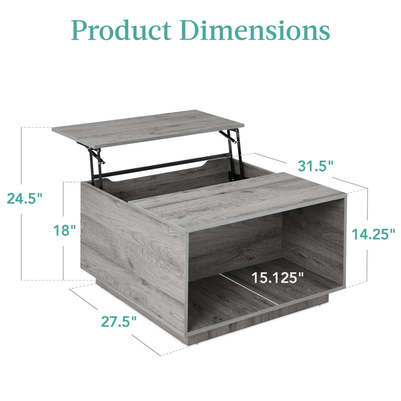 Chrishonda Coffee Table, Gray