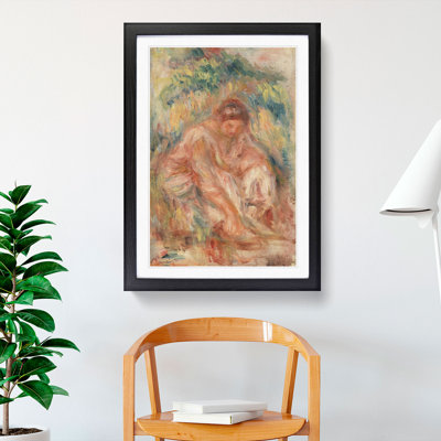 Seated Woman Vol.3 by Pierre-Auguste Renoir - Picture Frame Painting