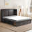 Lark Manor Queen Murphy Bed, Smart Cabinet Bed with USB Charging Station, Storage Drawers for Home-1844805461
