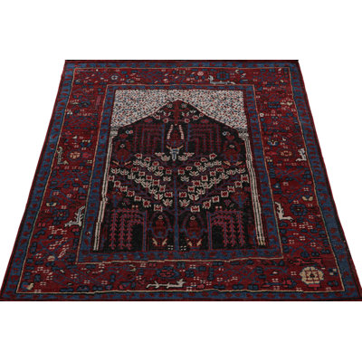 Burano Hand Knotted Wool Geometric Area Rug