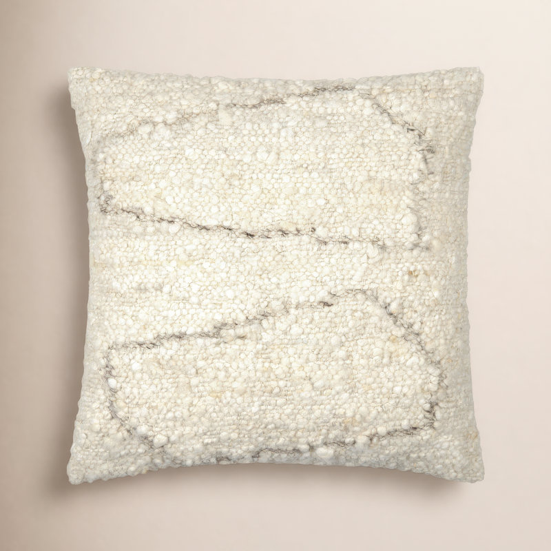 Blakesley Throw Pillow, 18" x 18", Down