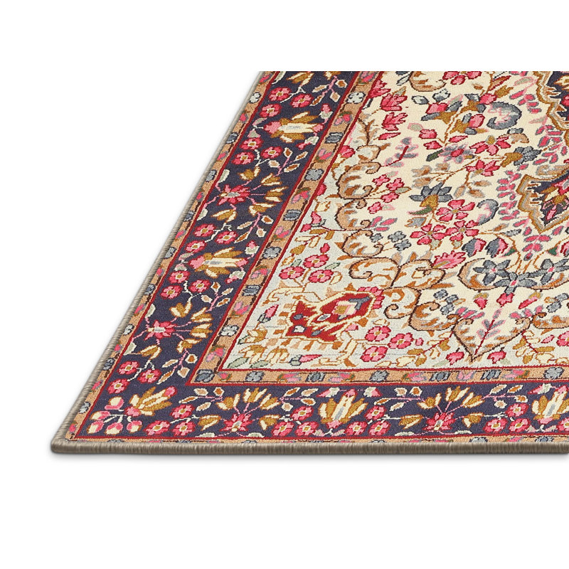 Tapis oriental beige, Rectangle 2 pi x 3 pi