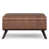 Distressed Saddle Brown Vegan Faux Leather selected