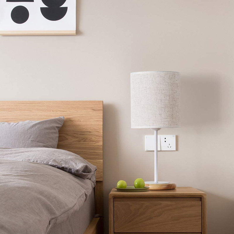 Lampe de table 16,9 po Doiron, Blanc
