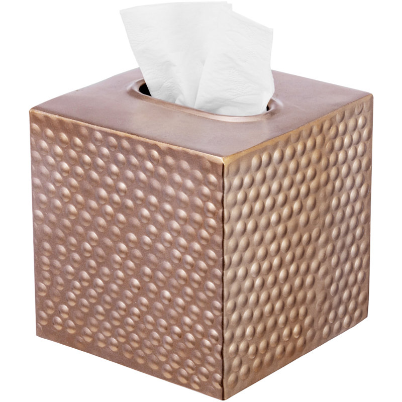 Tissue Box Cover, Copper