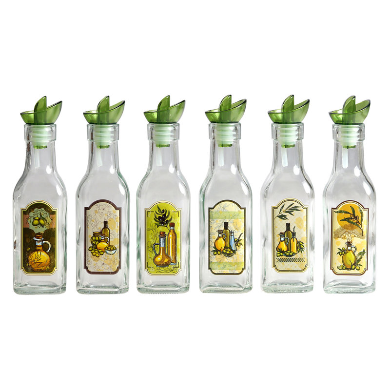 Farmingdale Glass Oil & Vinegar Cruet Set