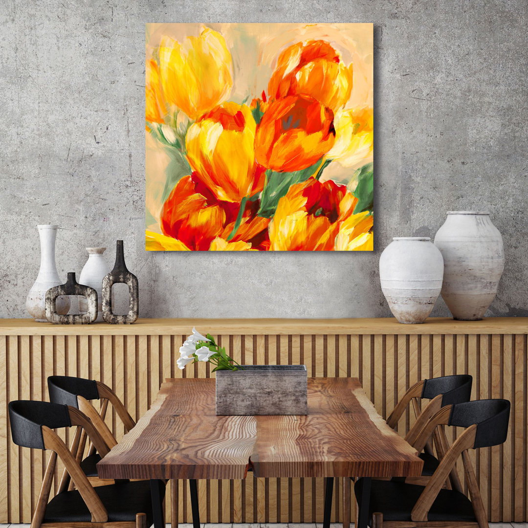 Leinwandbild Tulips In The Sun I von Jim Stone