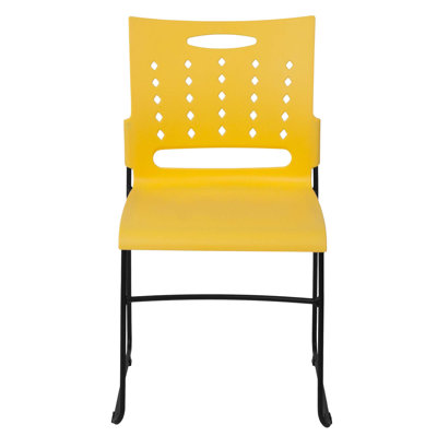 Heidi 881 lb. Capacity Sled Base Stack Chair with Air-Vent Back