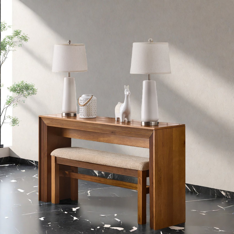 Space Saving Dining Table Sets(must Include Both Table And Chair) Mdf Wood Rustic Kitchen Home