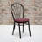 Prompton Fan Back Metal Chair - Vinyl Seat-241191356