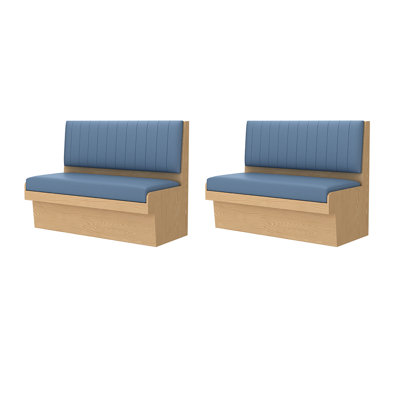 Banc rembourré en similicuir Simple Leisure