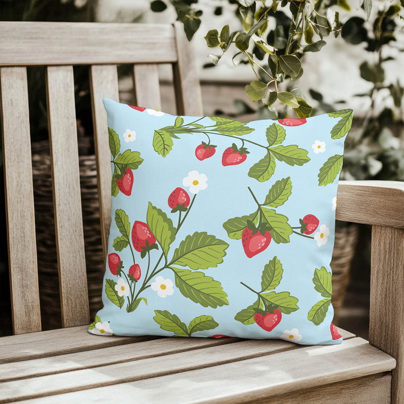 Palm Outdoor Pillow, 20"H x 20"W