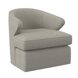 Scoop Swivel Barrel Chair