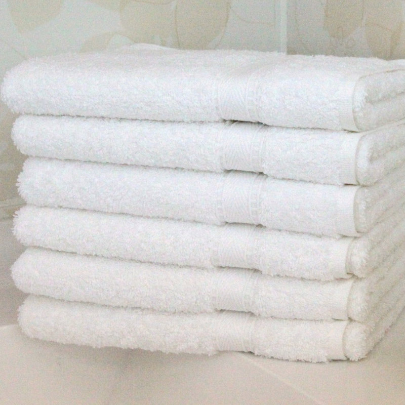 Ensemble de 6 serviettes à main en coton turc