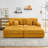 Eugenija 88.58'' 4 - Piece Upholstered Sectional-1903531297
