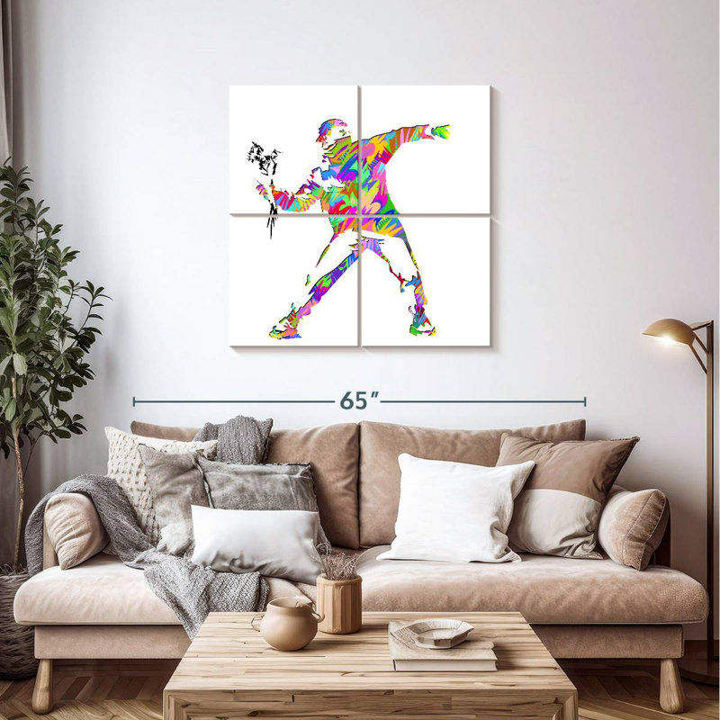 Fleurs de Leisha Banksy 2022