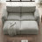 Wide Short Plush Soft Modular Sofa Bed Apartment Sofa With Detachable Cushion Cover-708018433