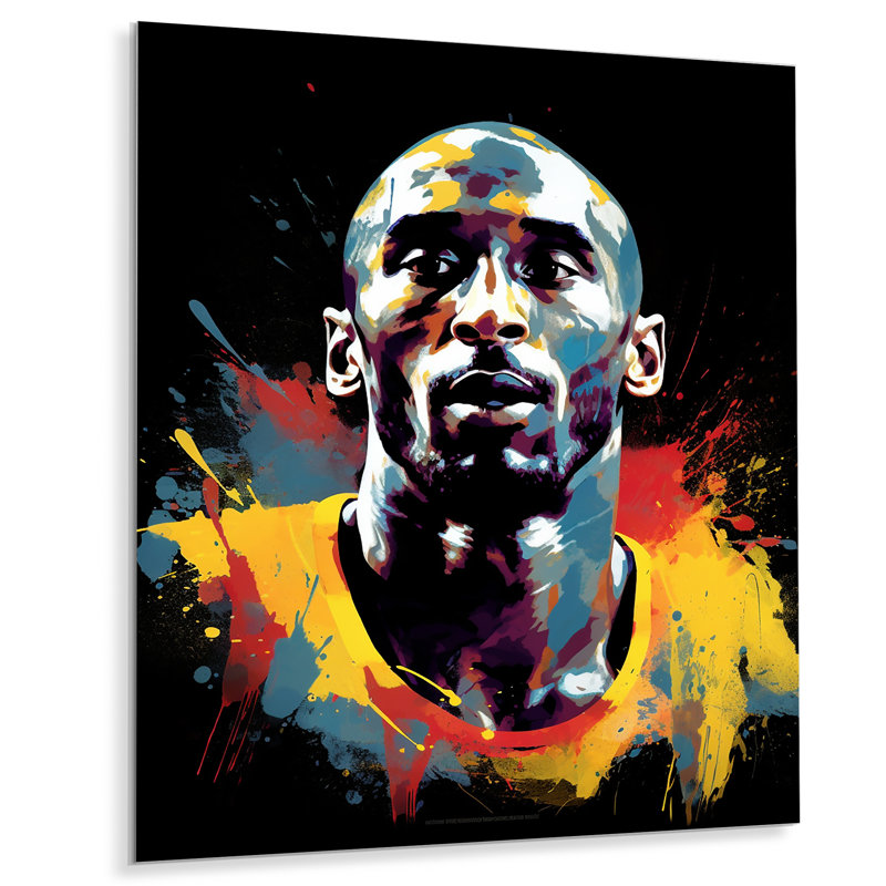 «Kobe Memory III», reproduction sur métal, H 20 po x l 12 po