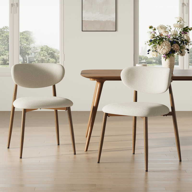 Westhampton Upholstered Dining Chair Side Chair, Beige