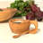 Global Crafts Kahero Reclaimed Olive Wood Salt Cellar