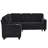 81" L-Shaped Upholstered Chenille Pull Out Sofa Bed Sectional with Underseat Storage & USB Ports-1733727128