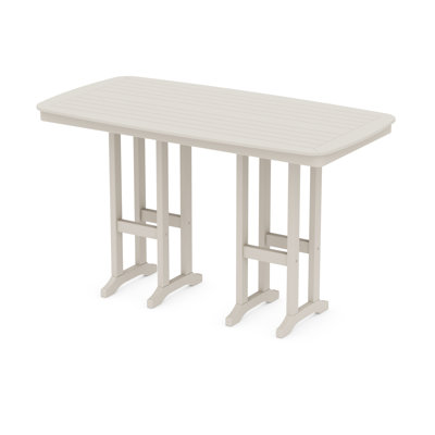 POLYWOOD Nautical 37" x 72" Bar Table