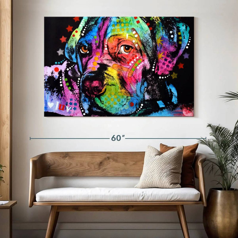 Brampt Young Mastiff, 34" H x 51" W