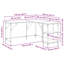 L-Shaped Metal Base Computer Desk-1111815566-1111815565