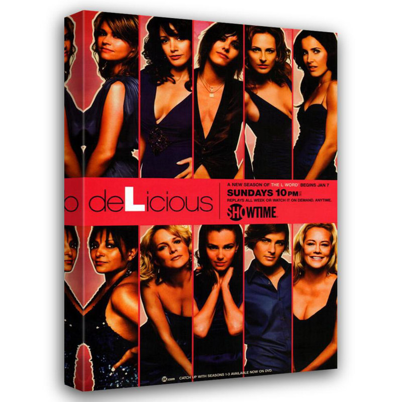 The L Word, H 18 po x l 12 po