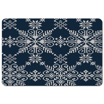 Floyd Wood/Bamboo, Polyester Geometric Rectangle Placemat