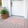 Myqueal Flatweave Washable Floral Indoor / Outdoor Rug